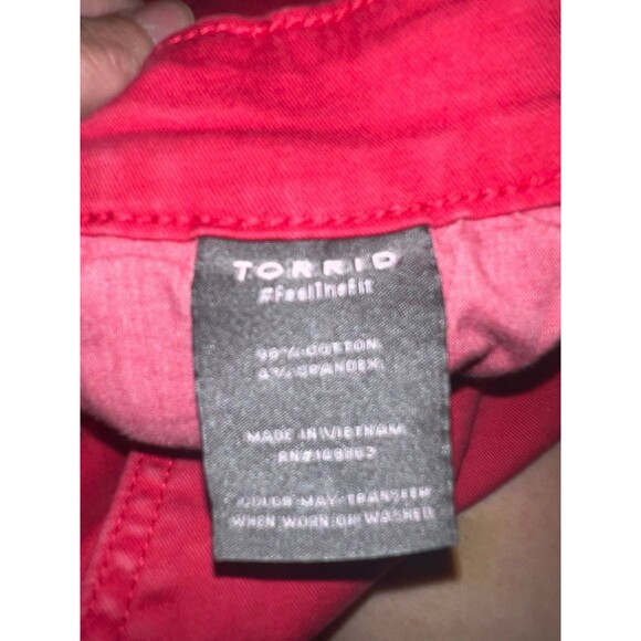 Torrid full button fly shorts sz 26 - Picture 5 of 6